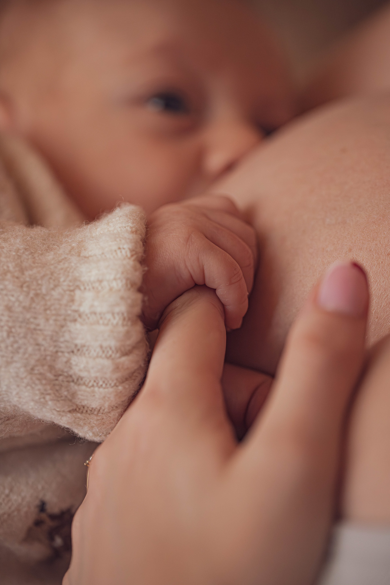 Séance naissance en home studio